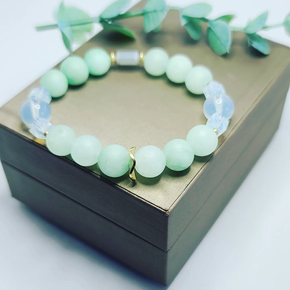Amazonite bracelet - Picture 3 of 4